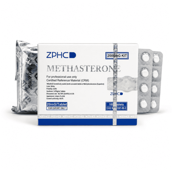 ZPHC Methasterone 20mg (Superdrol) | 100 Tablets