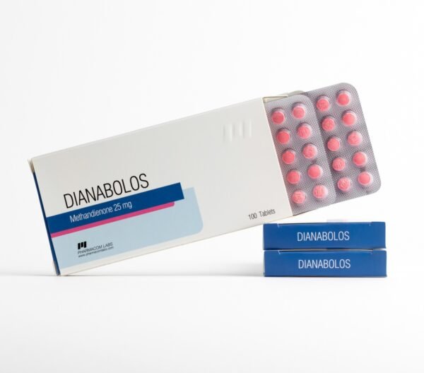 Pharmacom Labs Dianabolos 25mg | High-Dose Methandienone