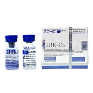 ZPHC GHK-Cu 60mg Kit | Lyophilized Peptide + BAC Water