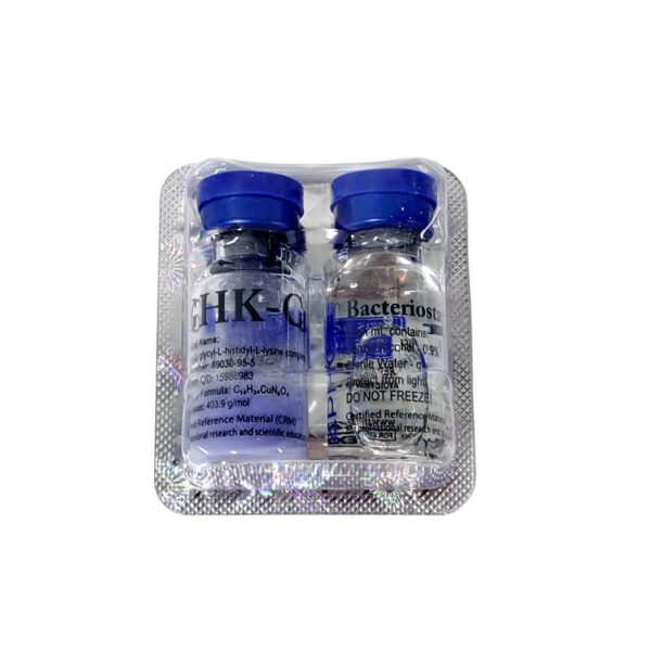 ZPHC GHK-Cu 60mg Kit | Lyophilized Peptide + BAC Water