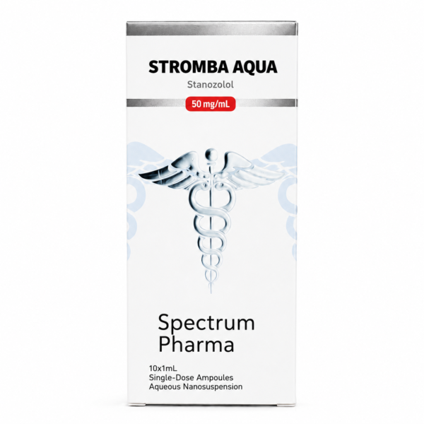 Spectrum Pharma Stromba Aqua 50mg | Injectable Stanozolol Suspension