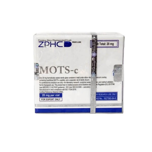 ZPHC MOTS-c 20mg Kit | Lyophilized Peptide + BAC Water