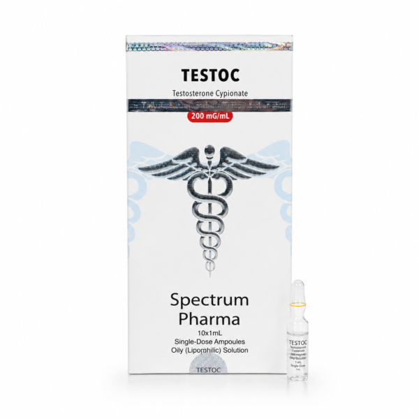 Spectrum Pharma Testoc 200mg | Testosterone Cypionate.
