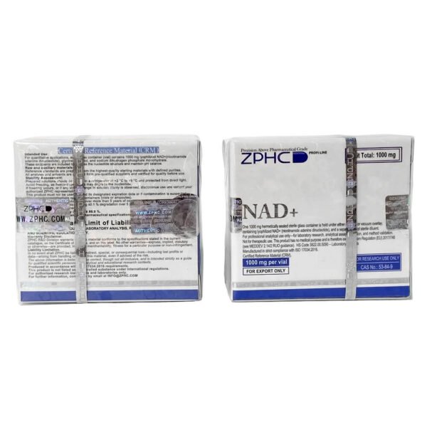 ZPHC NAD+ 1000mg Kit | Lyophilized Powder + BAC Water