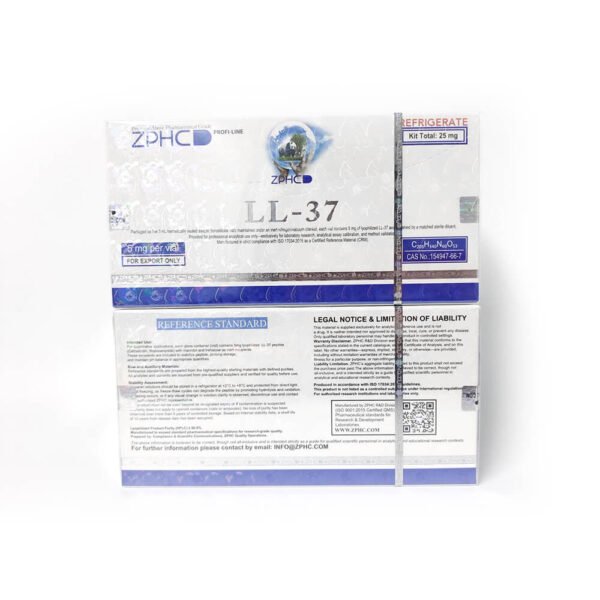 ZPHC LL-37 25mg Kit (5 x 5mg) | Lyophilized Peptide
