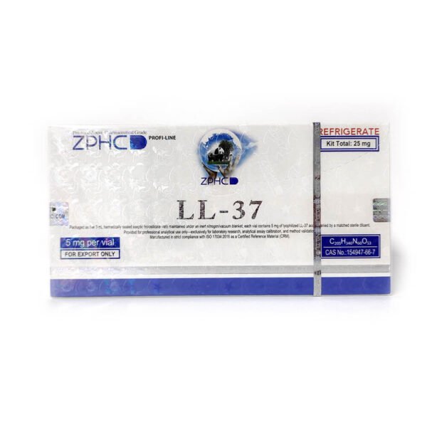 ZPHC LL-37 25mg Kit (5 x 5mg) | Lyophilized Peptide