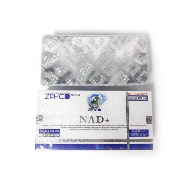 ZPHC NAD+ 2500mg Kit (5 x 500mg) | Lyophilized Powder