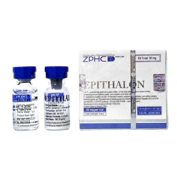 ZPHC Epithalon 50mg Kit | Lyophilized Peptide + BAC Water