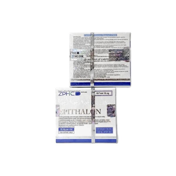 ZPHC Epithalon 50mg Kit | Lyophilized Peptide + BAC Water