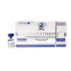 ZPHC L-Glutathione 3000mg Kit (5 x 600mg) | Lyophilized Powder