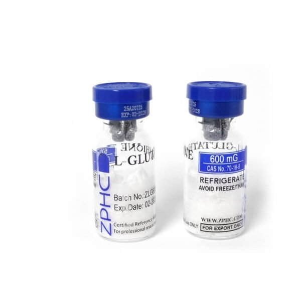 ZPHC L-Glutathione 3000mg Kit (5 x 600mg) | Lyophilized Powder