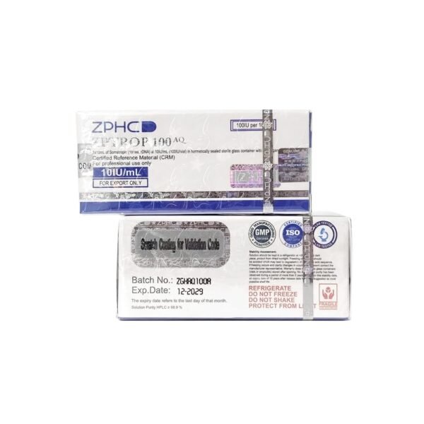 ZPtrop HGH ZPHC — 100 IU Premixed Vial