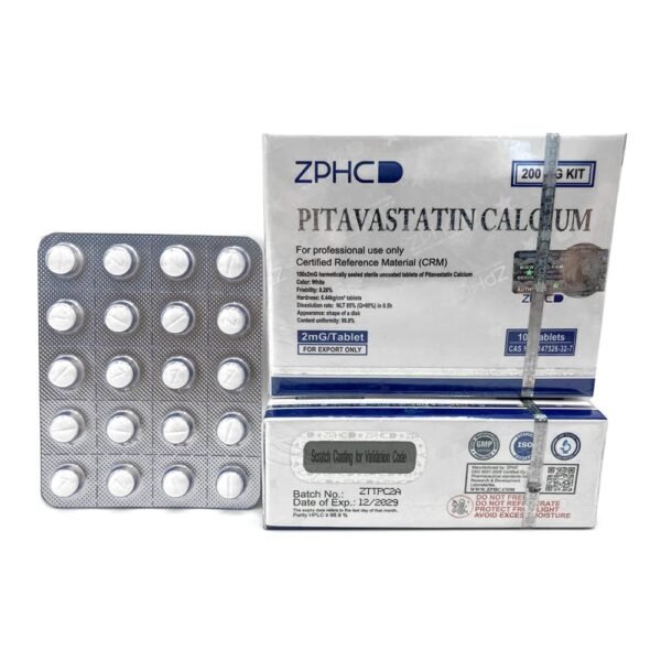 ZPHC Pitavastatin Calcium 2mg (100 Tablets)