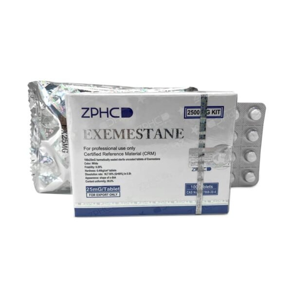 ZPHC Exemestane 25mg (100 Tablets) | Steroidal Aromatase Inhibitor