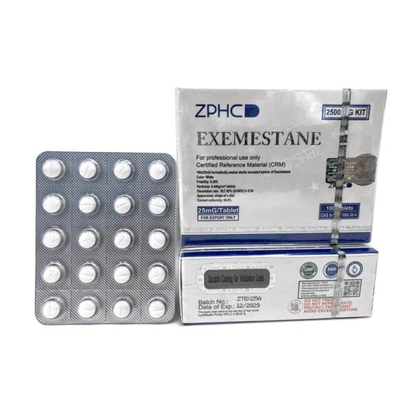 ZPHC Exemestane 25mg (100 Tablets)