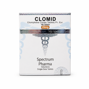 Spectrum Pharma Clomid 50mg | Oral Clomiphene Citrate SERM