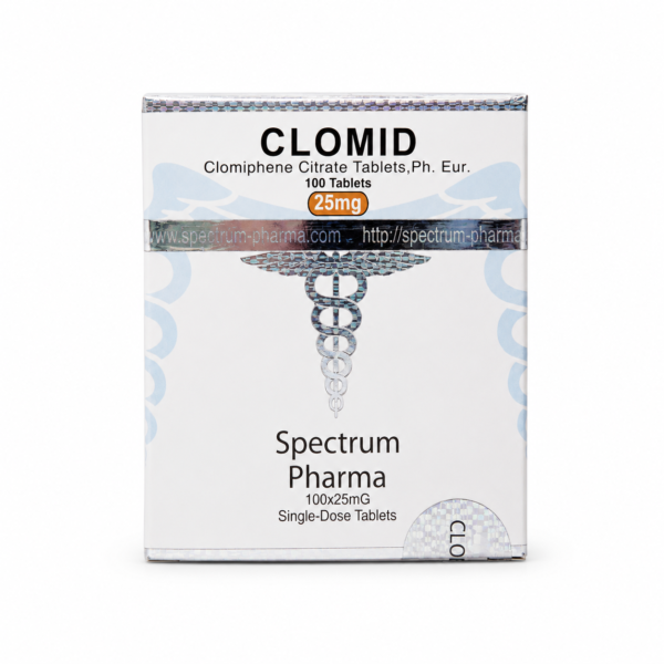 Spectrum Pharma Clomid 50mg | Oral Clomiphene Citrate SERM